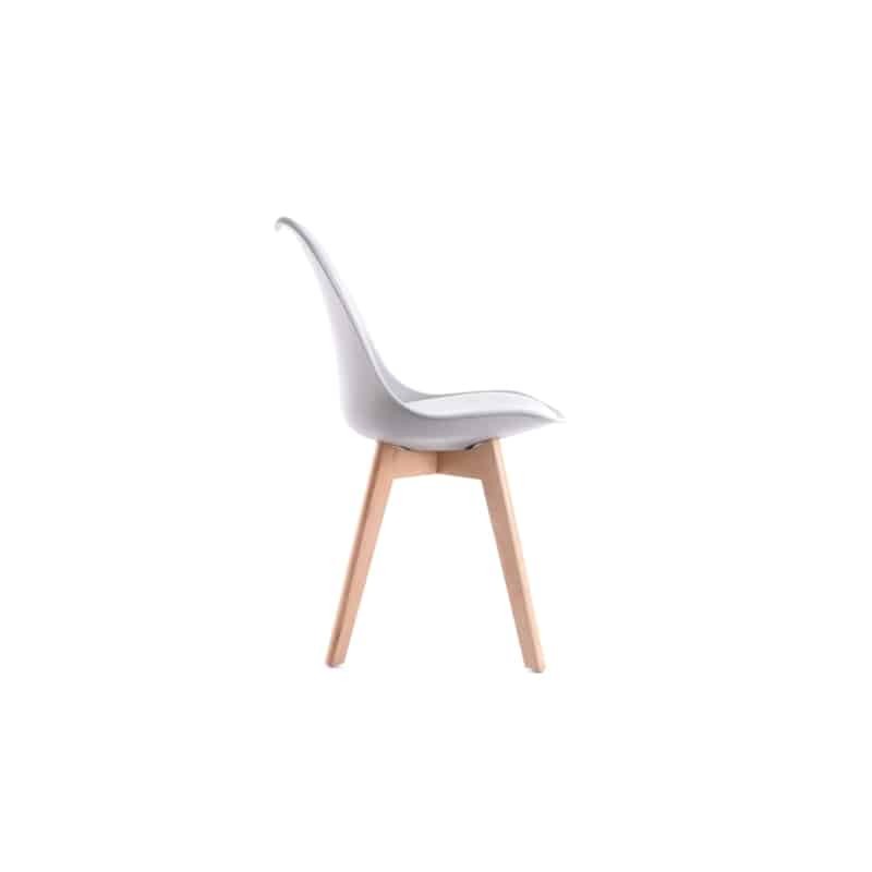 Set aus 2 skandinavischen Stühlen Beine helles Holz SIRIUS (Grau) - image 57696