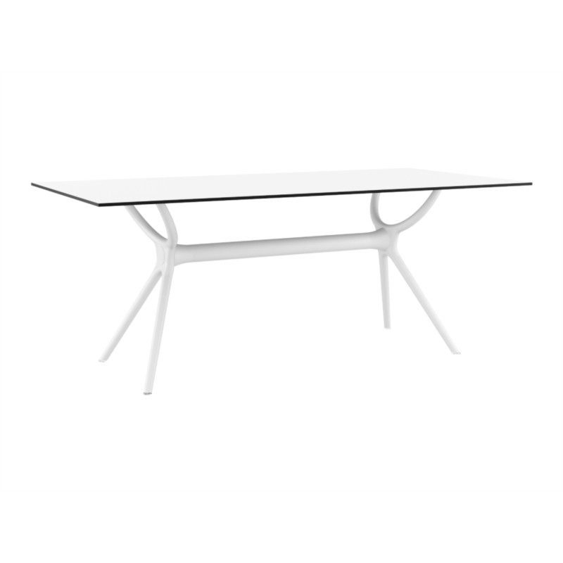 Tisch 180 cm Indoor-Outdoor MALTA (Weiß) - image 57953
