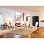 Tisch 180 cm Indoor-Outdoor MALTA (Weiß)