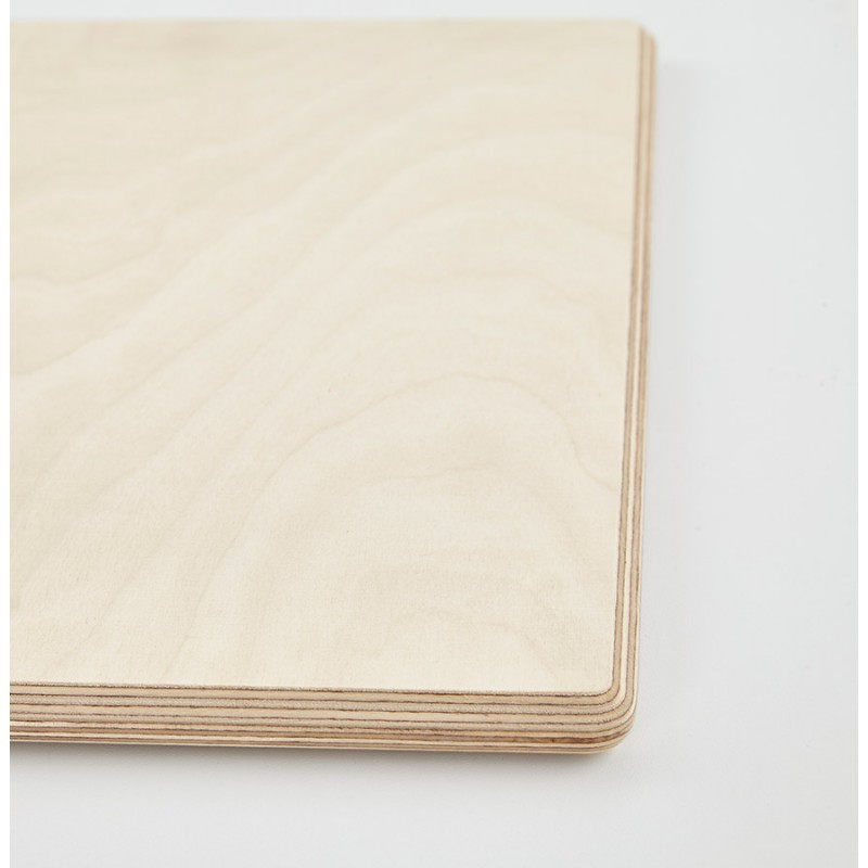 Quadratische Tischplatte aus komprimiertem Harz PHIL (68x68 cm) (weiß) - image 59251