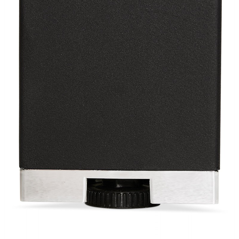 Bureau droit design en bois (200x100 cm) BOUNY (noir) - image 59371