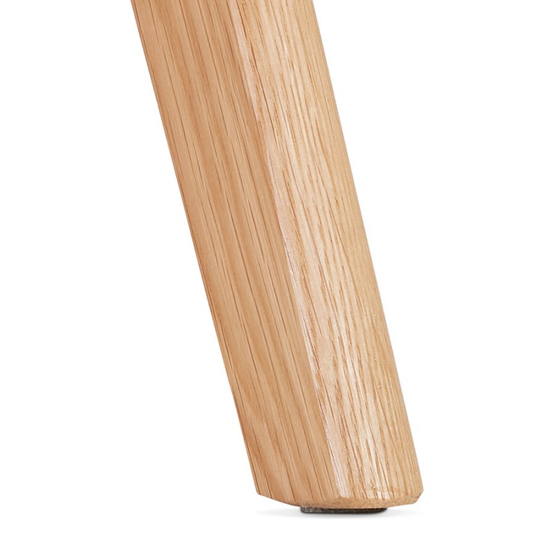 Scrivania dritta design in legno (70x120 cm) CURT (finitura naturale) - image 59659