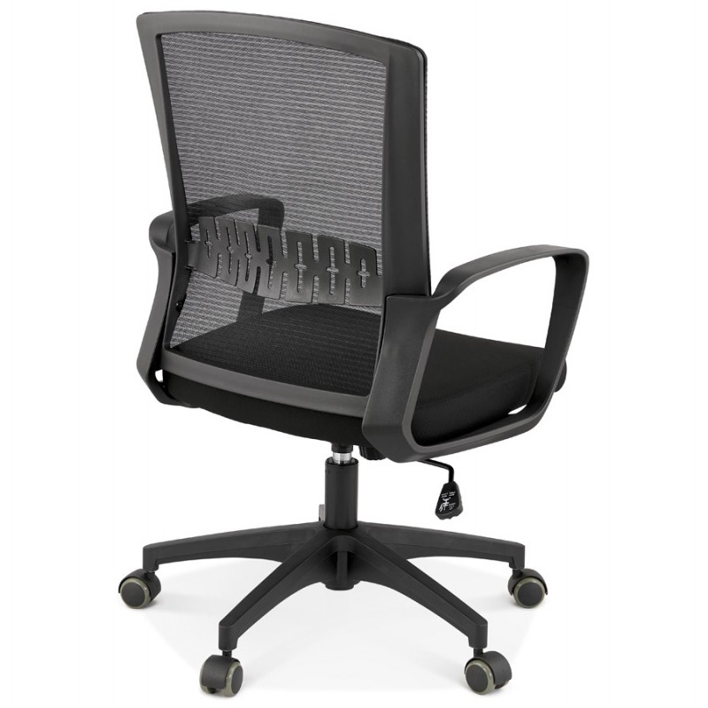 Design office chair in MATTIA fabric (black) - image 59748
