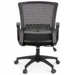 Design office chair in MATTIA fabric (black)