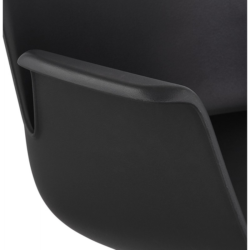 Office chair with armrests LORENZO (black) - image 59768