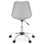 Design office chair on wheels ANTONIO (grey)
