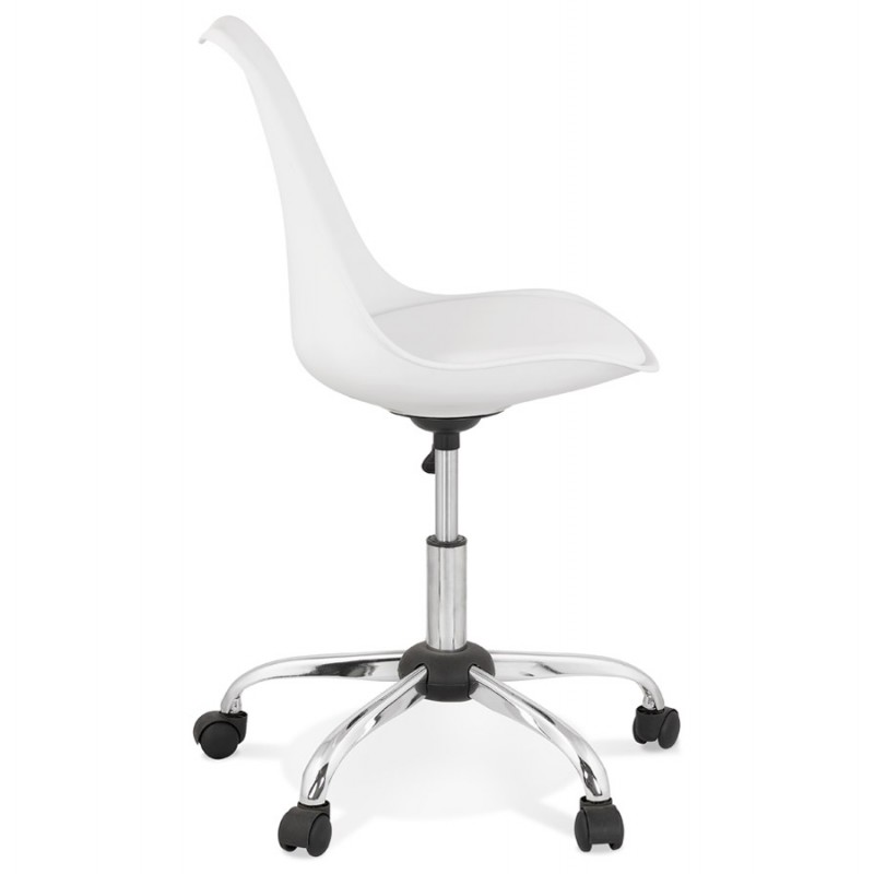 Design office chair on wheels ANTONIO (white) - image 59812