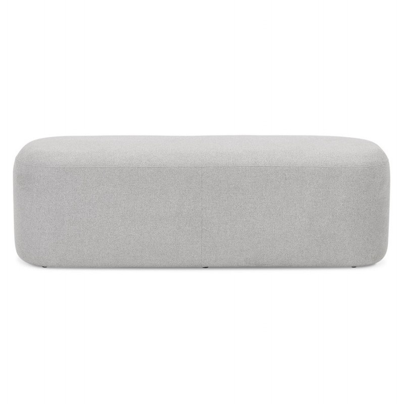 Pouf, design bench 120 cm DAMIEN (light grey) - image 59953