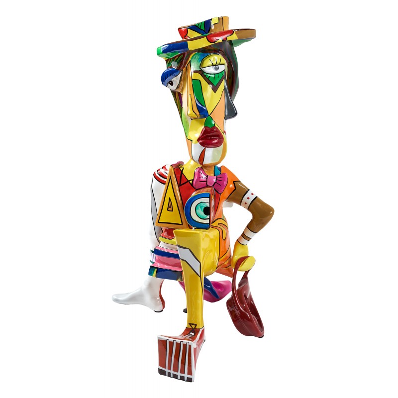 Statue décorative en résine PHILEON XL (H140 cm) (multicolore) - image 60019