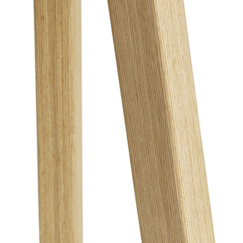 Trípode de pie en madera natural y ratán MAXOU (natural) - image 60191