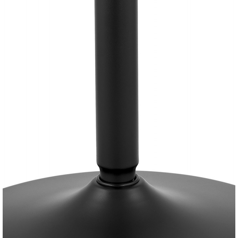 Tavolo da pranzo rotondo design piede nero SHORTY (Ø 80 cm) (nero) - image 60284