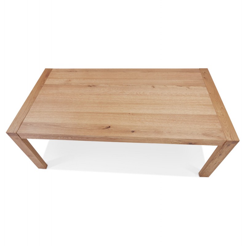 Table à manger extensible en chêne FLORA (finition naturel) (100x200-280 cm) - image 60334