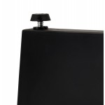 Mesa de comedor redonda diseño black foot WANNY (Ø 120 cm) (negro)