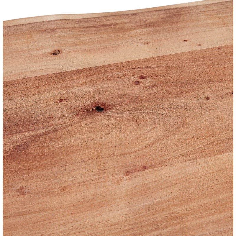 Mesa de comedor en madera maciza de acacia LANA (100x240 cm) (acabado natural) - image 60521
