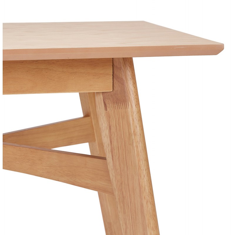 Mesa de comedor de diseño cuadrada de madera MARTIAL (80x80 cm) (natural) - image 60600
