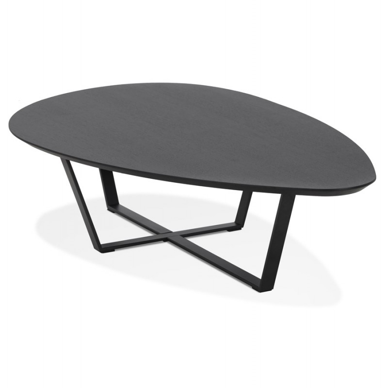 Table basse design industrielle JANO (noir) - image 60710