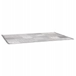 Rechteckiger Design-Teppich aus Polypropylen MARTINE (200x290 cm) (grau)