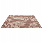 Rectangular design carpet in polypropylene JOUBA (200x290 cm) (brown)