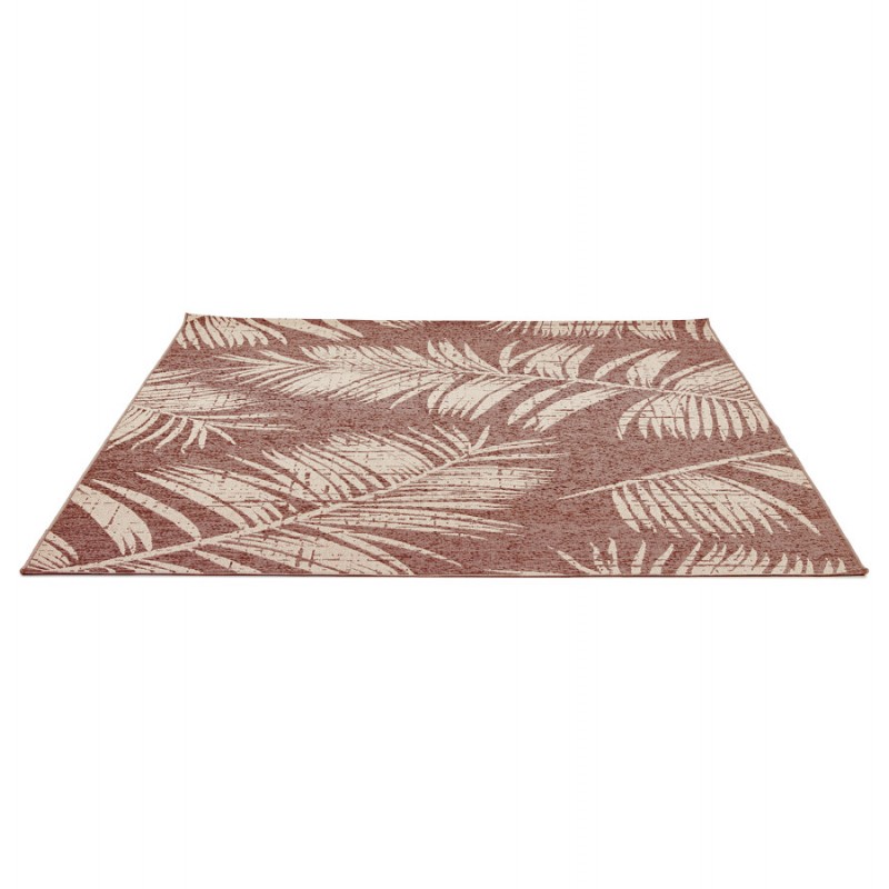 Rectangular design carpet in polypropylene JOUBA (200x290 cm) (brown) - image 60887