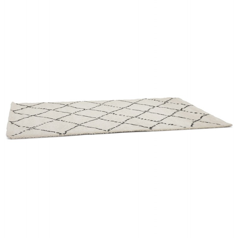 Berber rechteckiger Designteppich aus Polypropylen MAYA (240x330 cm) (beige) - image 60927