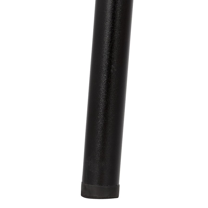 Silla de metal apilable retro y vintage NAIS (negro) - image 61379