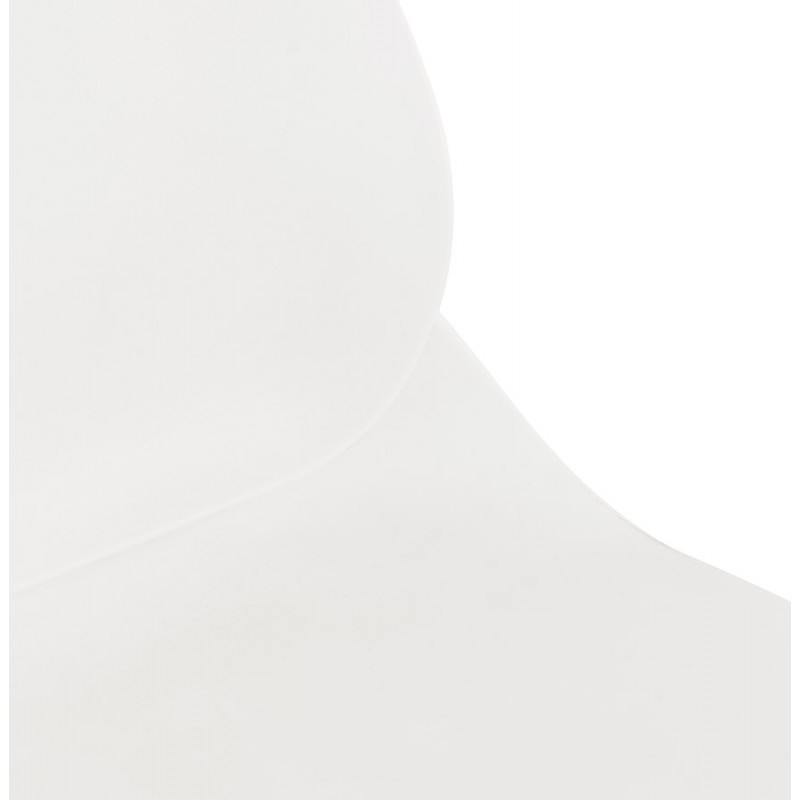 Chaise design scandinave EZRA (blanc) - image 61399