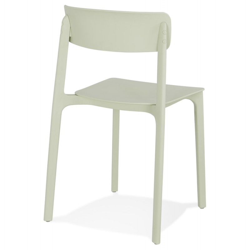 Design chair in polypylene Indoor-Outdoor SILAS (green) - image 61476
