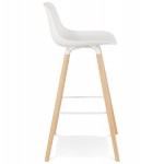 Design-Stuhl aus Polypylen Indoor-Outdoor SILAS (blau)