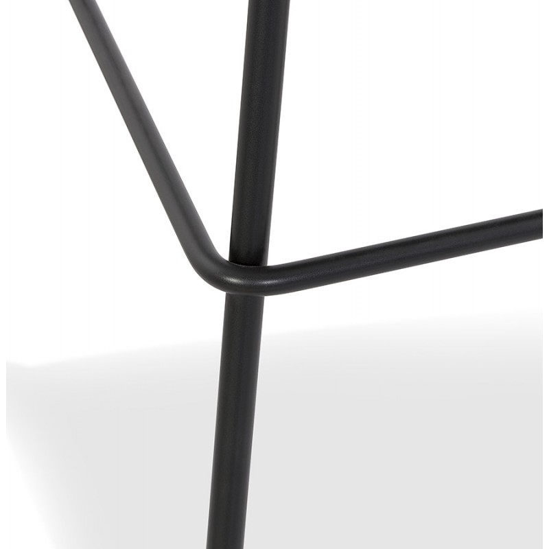 Tabouret de bar en métal Intérieur-Extérieur pieds métal MAXENCE (noir) - image 61817