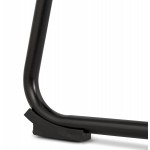 vintage bar stool feet metal black LYDON (black)