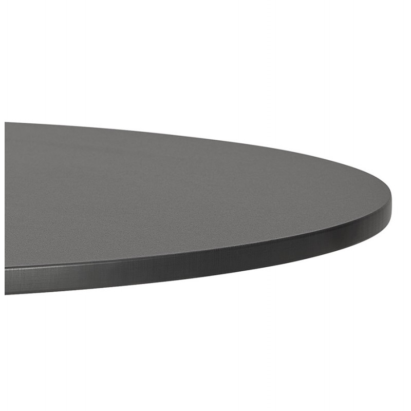 Klappbarer Stehtisch mit runder Platte Indoor-Outdoor NEVIN (Ø 68 cm) (schwarz) - image 63061