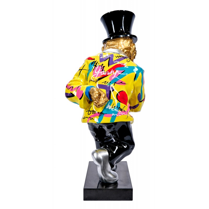 Estatua decorativa de resina MONKEY PEDROS (H66 cm) (multicolor) - image 63231