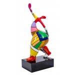 Decorative resin statue DANSEUSE NINON (H61 cm) (multicolored)