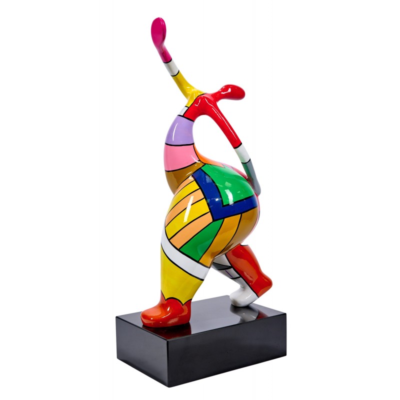 Decorative resin statue DANSEUSE NINON (H61 cm) (multicolored) - image 63236