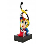 Decorative resin statue BESTIE DANCER (H61 cm) (multicolored)